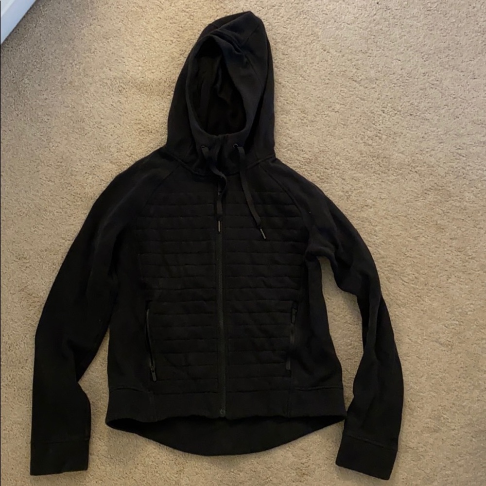 Black lululemon zip up